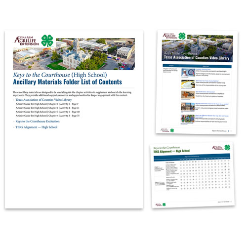 Keys to the Courthouse | Publications | AgriLife Learn